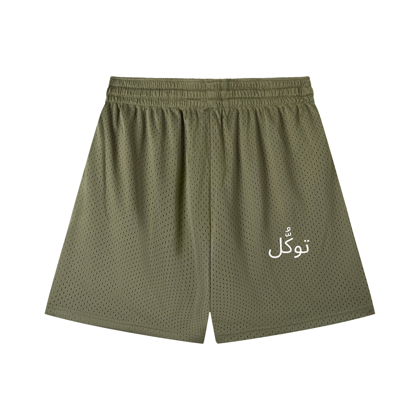 Mesh Drawstring Shorts