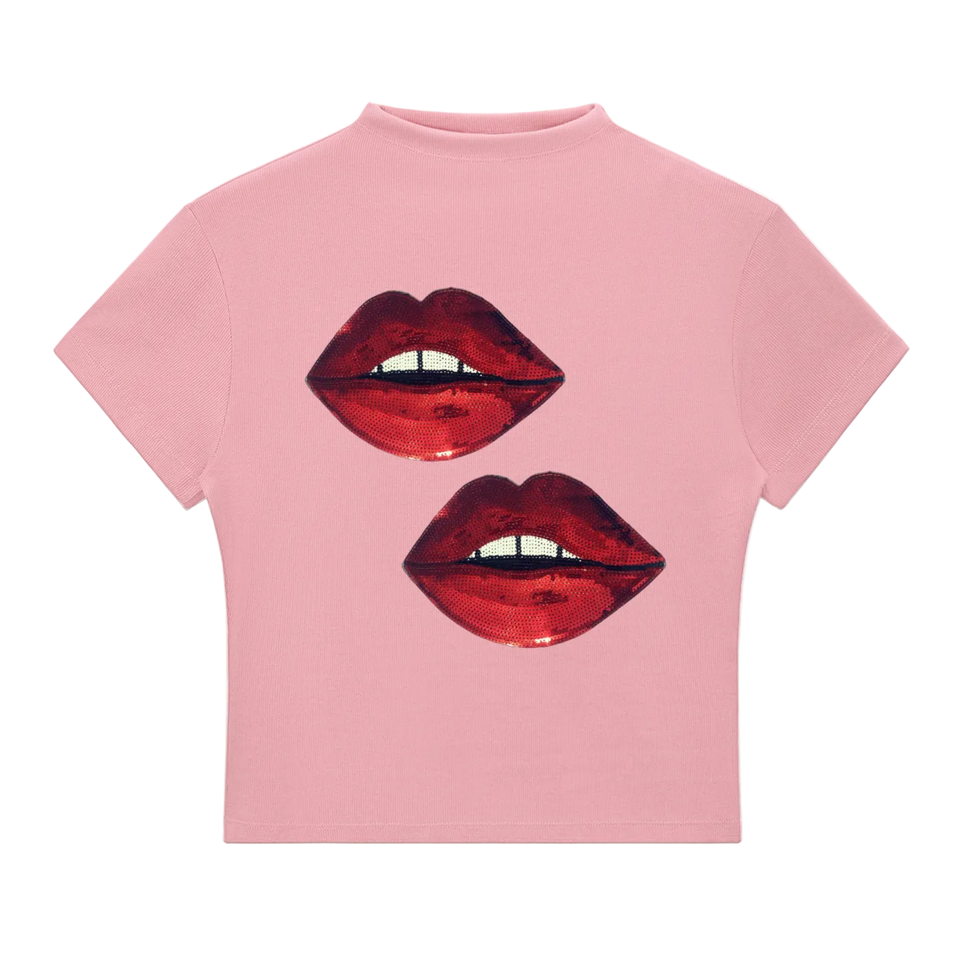 Essential Slim Fit Mock Neck T-Shirt