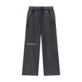 Snow Washed Tape Raw Edge Sweatpants
