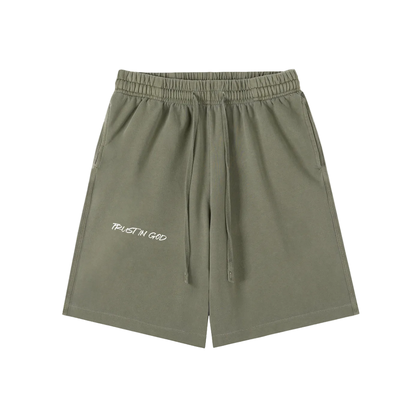 Vintage Wash Cotton Shorts