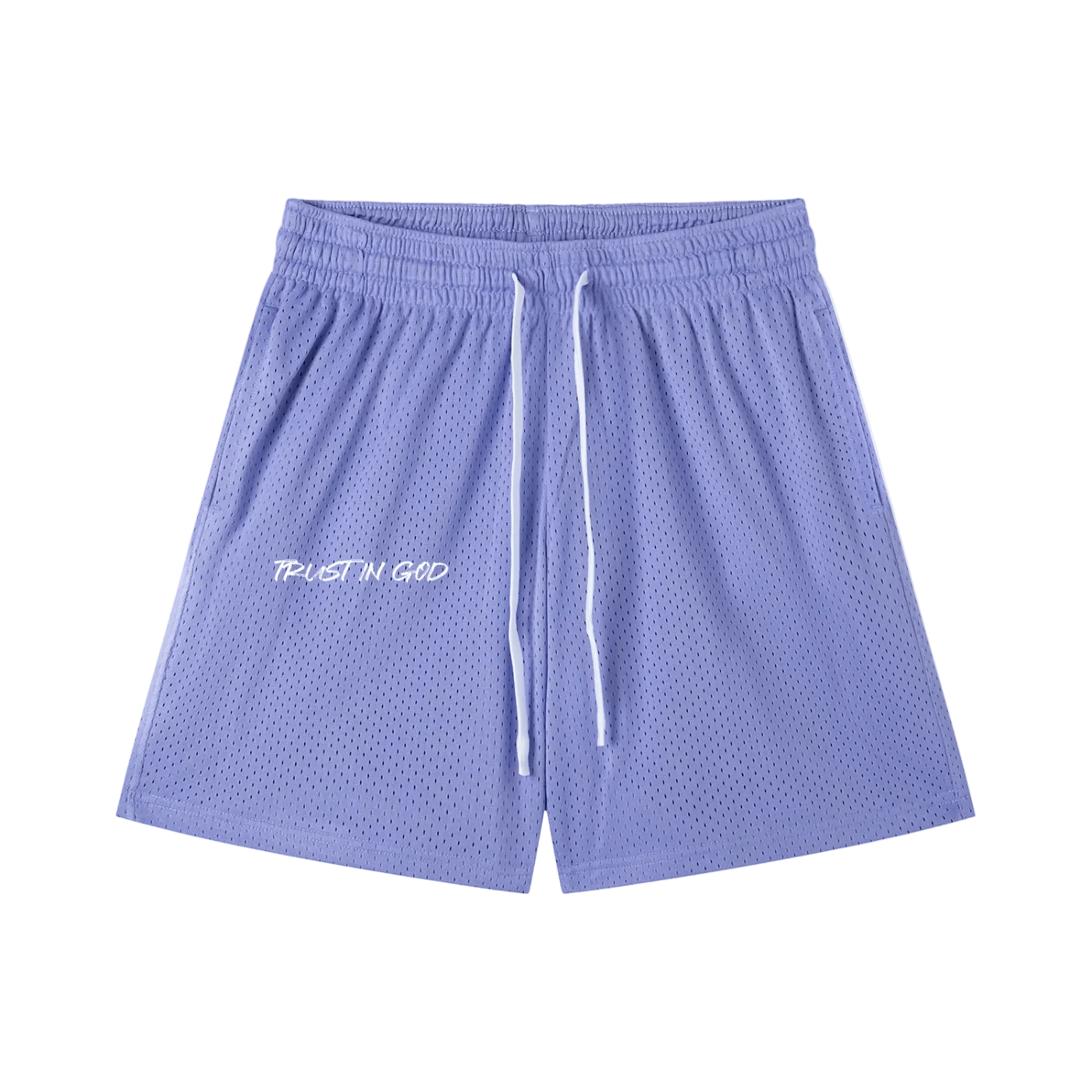 Mesh Drawstring Shorts