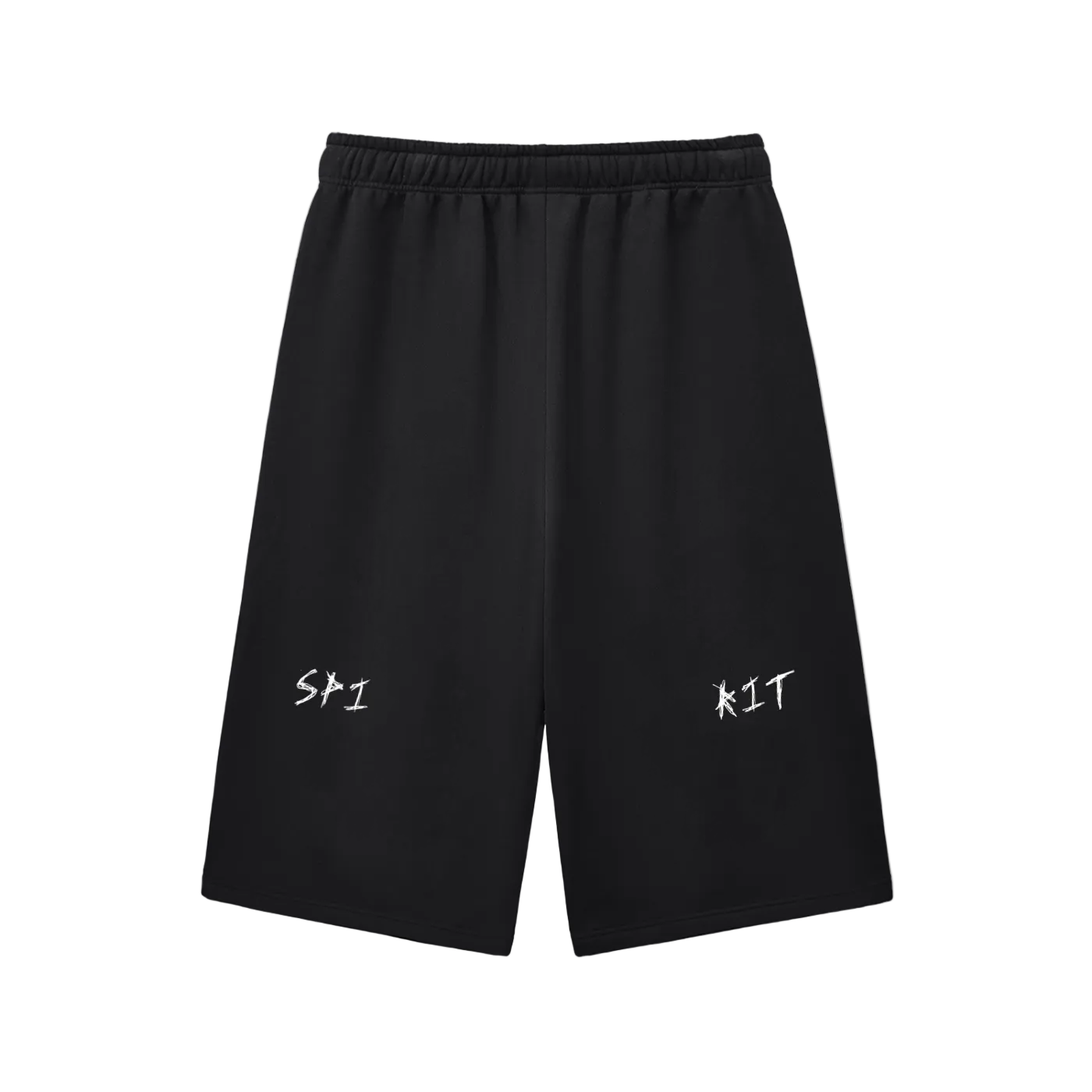 Relaxed Drawstring Three-quarter Sweatpants