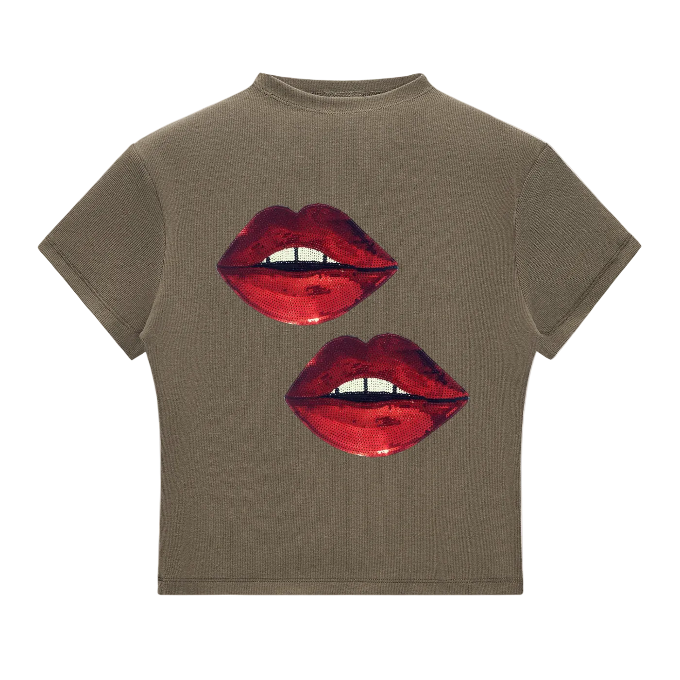 Essential Slim Fit Mock Neck T-Shirt