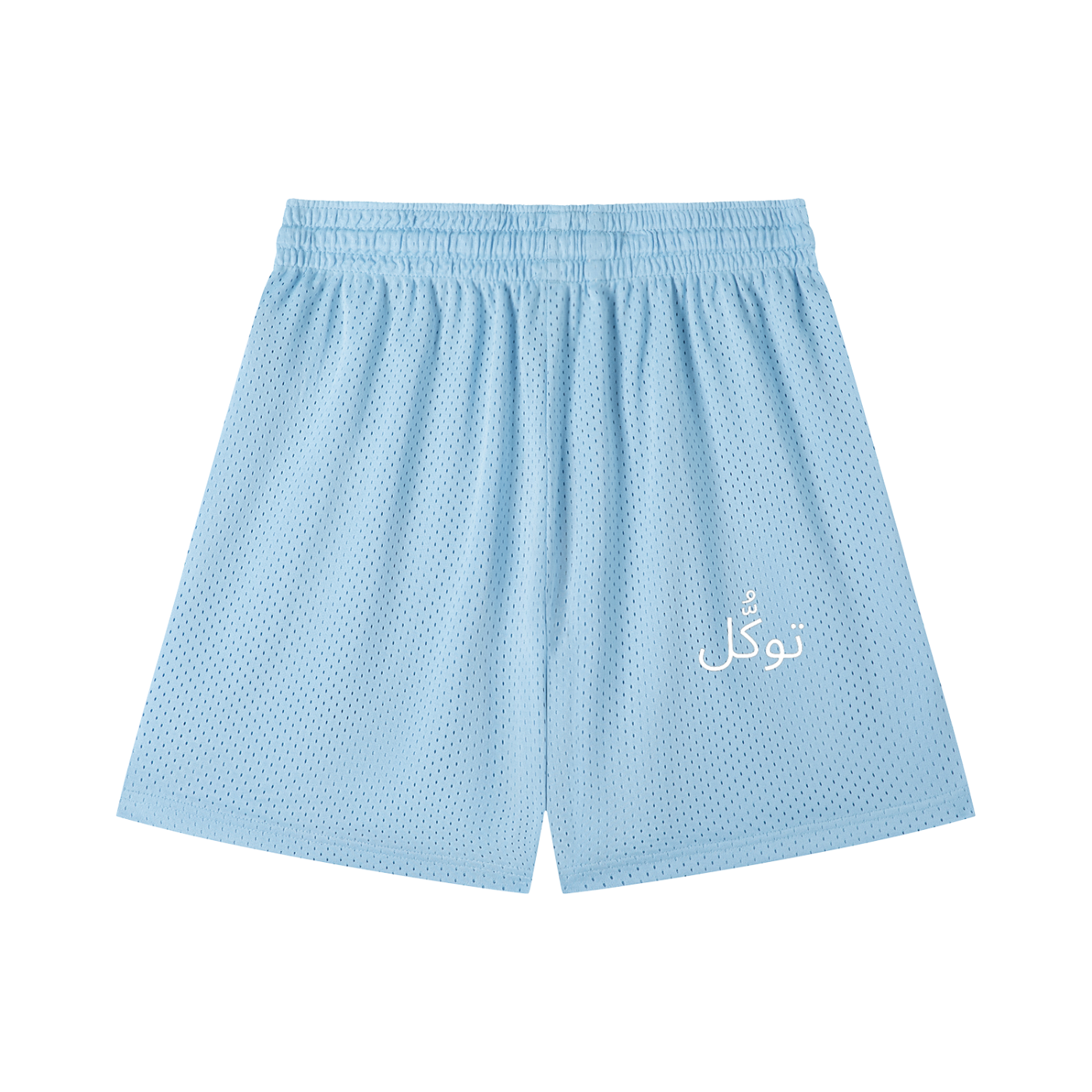 Mesh Drawstring Shorts