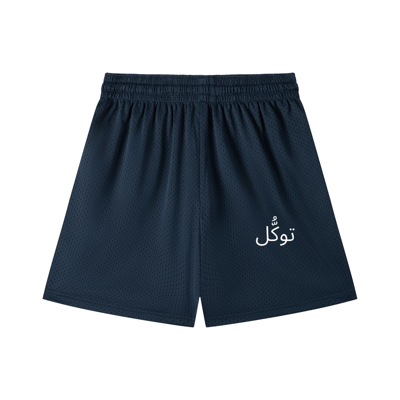 Mesh Drawstring Shorts