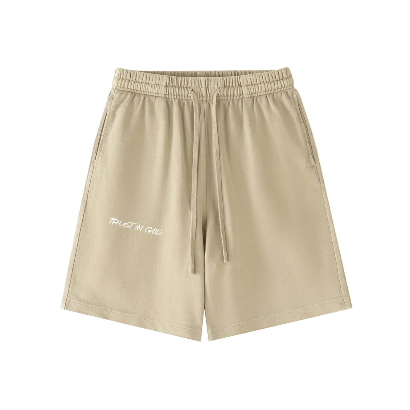 Vintage Wash Cotton Shorts
