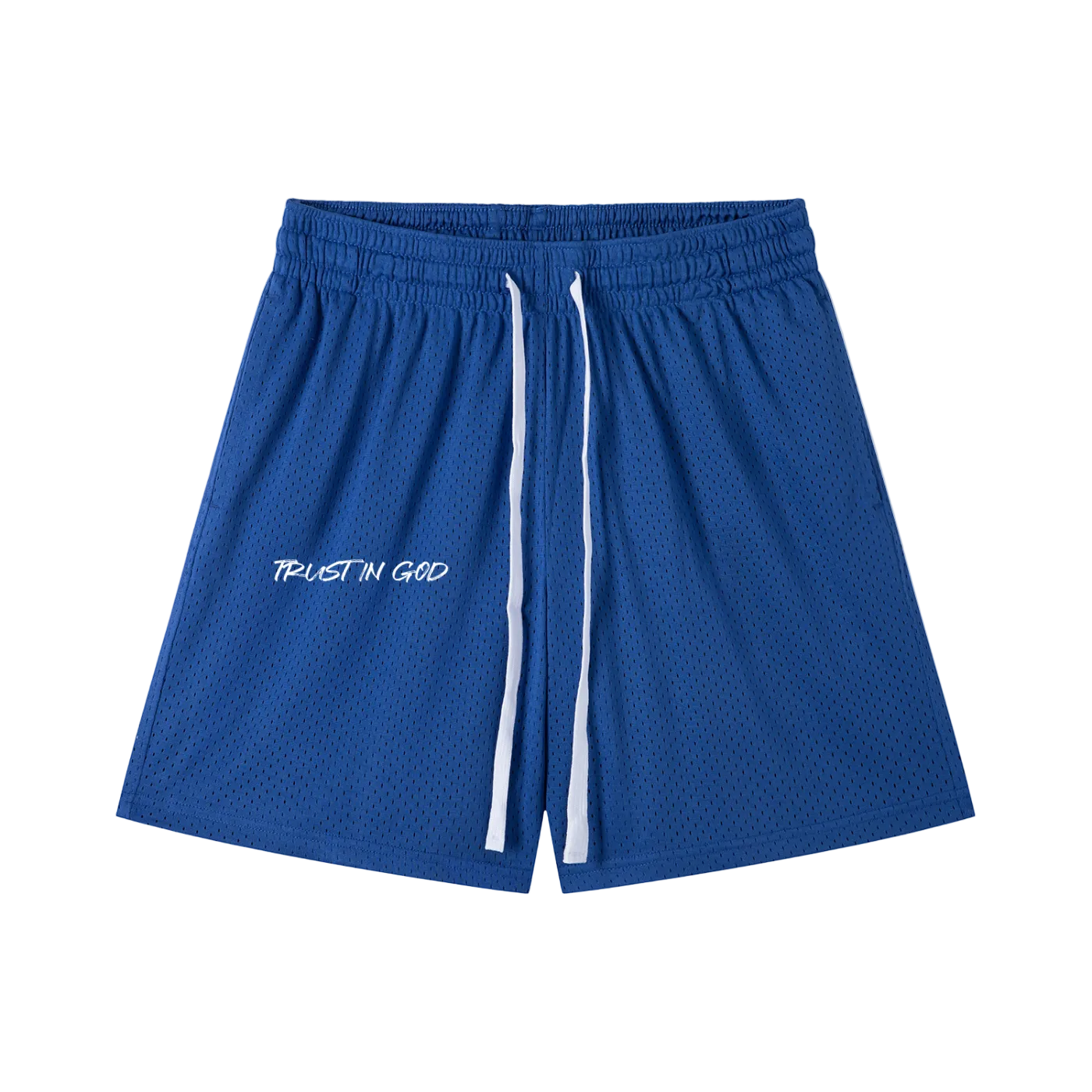 Mesh Drawstring Shorts