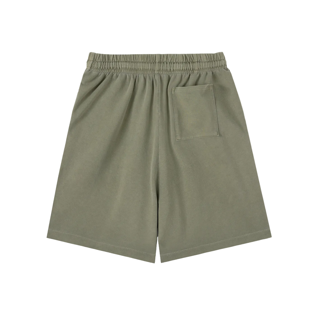 Vintage Wash Cotton Shorts